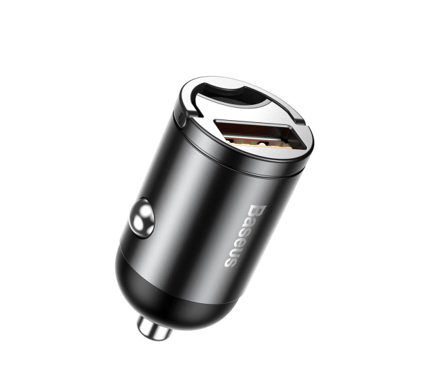 BASEUS Tiny Star Mini Quick Car Charger USB 30W gray VCHX-A0G - 1348123 - zdjęcie